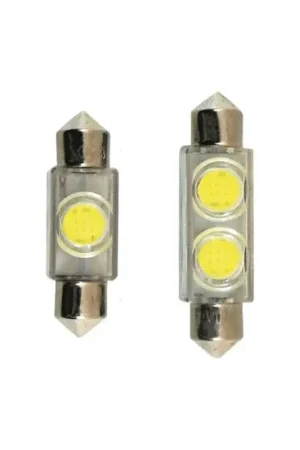 Lampadina Siluro LED L35 mm 1W 12V – Lampadina Bianca Calda 3000K per Luci di Bordo Affare