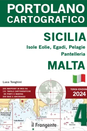 4 - Sicilia e Tirreno Meridionale - Portolano Cartografico 3ª Edizione 2024 Direttamente Dal Produttore