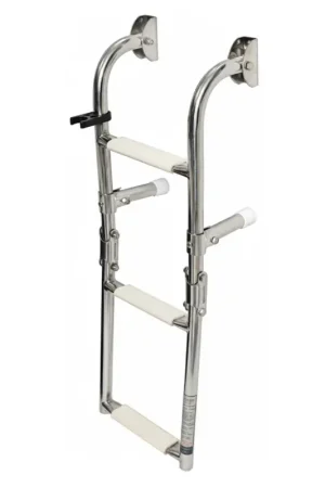 Nuovo Arrivo Scaletta inox 5 gradini 26x115 cm.