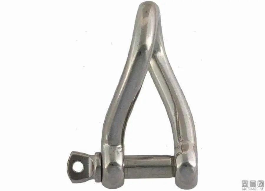 Di Tendenza Grillo ritorto inox mm. 5 AISI 316