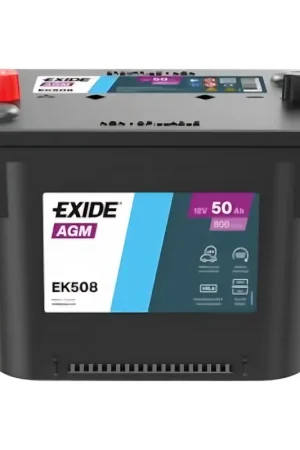 Batteria EXIDE AGM Serie EK 12V Nautica – Avviamento e Servizi (50-106 Ah) Scelto Dai Clienti