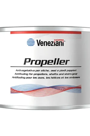 Antivegetativa Veneziani Propeller per Eliche Assi e Gruppi Poppieri – 3 Colori Disponibili Nuova Collezione