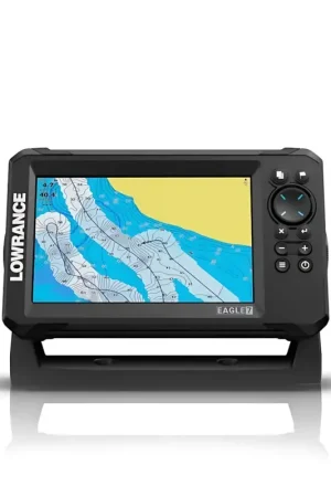 Lowrance Eagle 7 Fishfinder GPS Cartografico 7" con CHIRP, DownScan, SideScan e C-MAP Di Tendenza