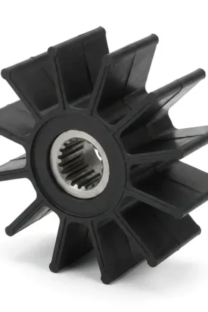 Spedizione Espresso Girante Pompa Neoprene Ø95 · Ø int. 25 · H88.5 · 9 pale