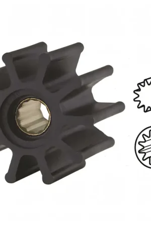 Affare Girante Pompa Nitrile Ø65 · Ø int. 16 · H50 · 10 pale