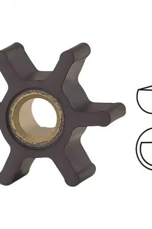 Offerta Limitata Girante Pompa Nitrile Ø32 · Ø int. 8 · H12 · 6 pale