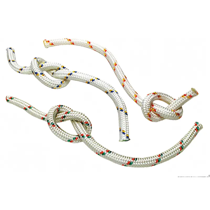 Reso Gratuito Scotta per Barca a Vela Ø 12 mm Doppia Treccia Poliestere – Sfondo Bianco con Segnalino