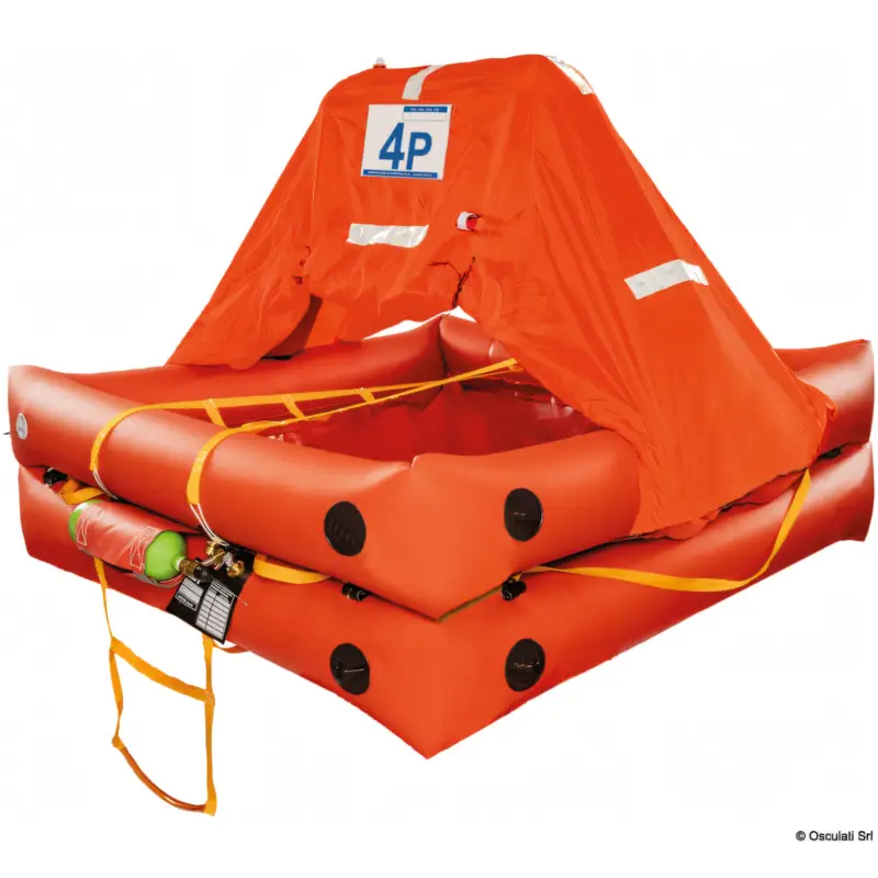 Prezzo Ridotto Zattera di Salvataggio Osculati Oceanlife III con Grab Bag Approvata Italia