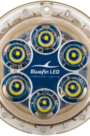 Compra Oggi Stesso Luce Subacquea LED Bluefin Piranha P6 Nitro 40W 4100 lumen con Nitro Boost – Faro per Carena