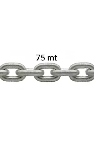 A Buon Prezzo Catena Calibrata Zincata DIN 766 – Mazza da 75 m