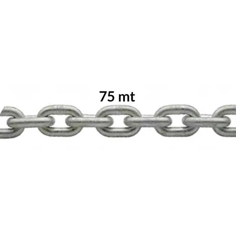 A Buon Prezzo Catena Calibrata Zincata DIN 766 – Mazza da 75 m