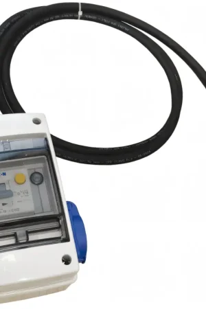 Popolare Quadro Elettrico 220V 16A con Salvavita, Magnetotermico e Presa Schuko