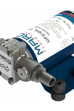 Elettropompa Marco a Ingranaggi in Bronzo per Travaso e Cambio Olio 12V/24V Ultimissimo Modello