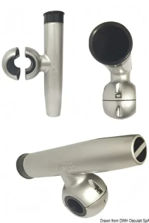 Portacanna per T-Top Osculati – Attacco su Tubo Ø 32 mm o Ø 44 mm Popolare