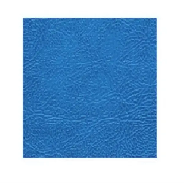 Nuova Collezione Tessuto finta pelle blu per pareti e cuscineria