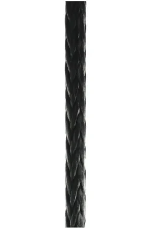Treccia Marlow D12 dyneema scalzato nero mm.3 Esclusivo