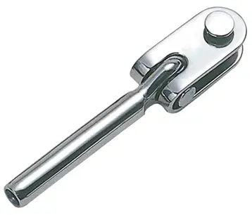Terminale a forcella snodata a pressare fune mm.8 Offerta Speciale