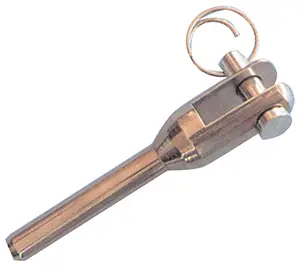 Offerta Speciale Terminale forcella a pressare ribassato per fune mm.4
