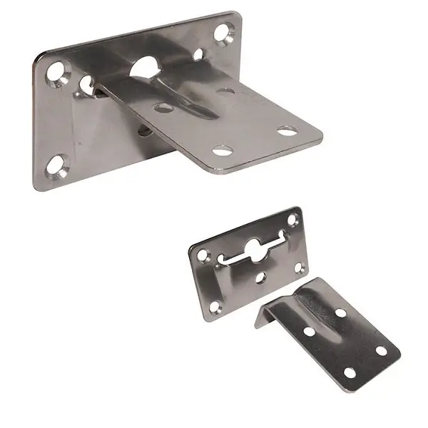 Coppia ganci inox per tavoli Nuovo Arrivo
