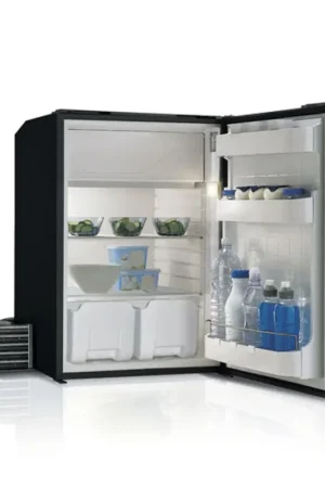 FRIGO-FREEZER lt.130 motore esterno 12/24v porta grigia airlock Consegna Rapida