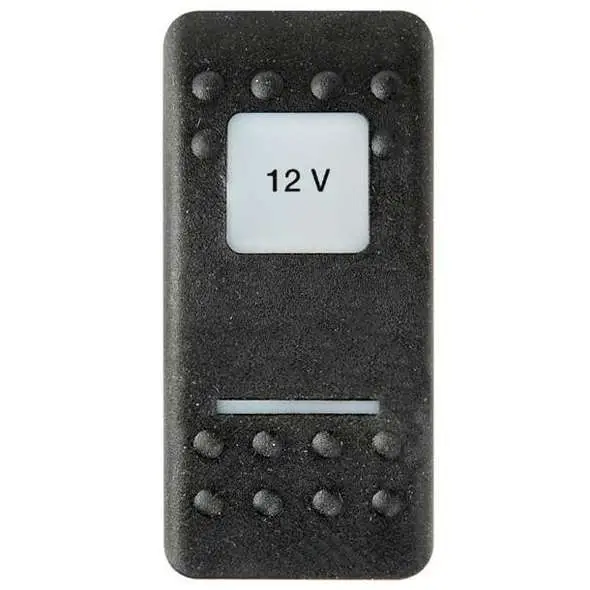 Bascula Carling Switch superficie semirigida Nera - 12 volt Prezzo Scontato