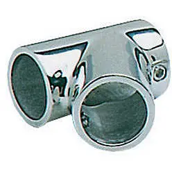 Popolare Base inox “T” microfusa 60° x tubo 30 mm.