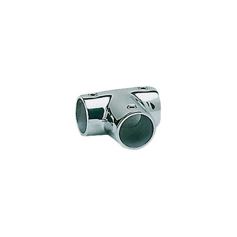 Subito Disponibile Base inox “T” microfusa 90° x tubo 22 mm.