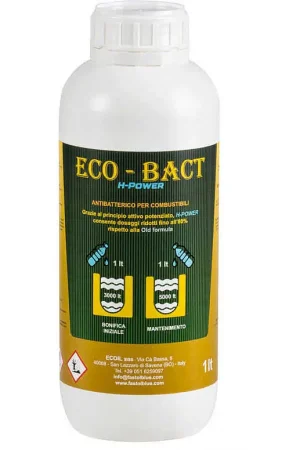 Battericida per gasolio ECO-BACT H-Power - 1 lt. Popolare