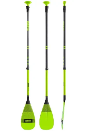 Nuovo Arrivo Jobe Pagaia Sup 3 pezzi Regolabile Fiberglass- Lime
