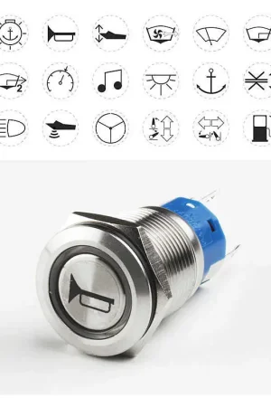 Kit 24 simboli adesivi per pannello Ocean Systems - Nero Prezzo Scontato