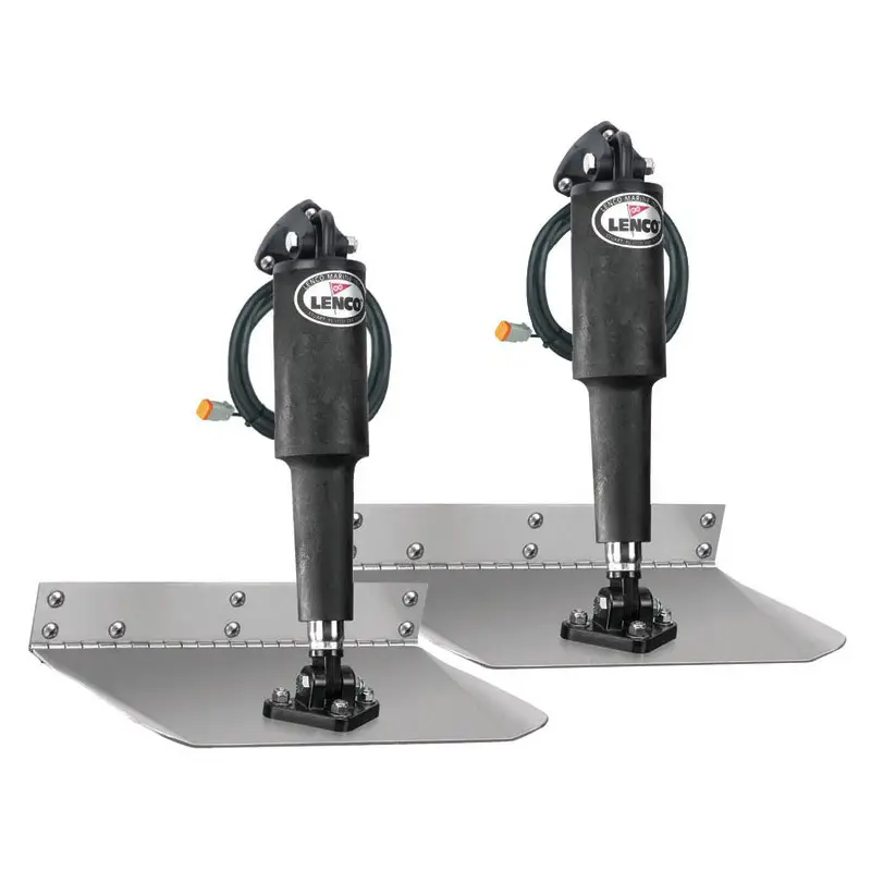 Subito Disponibile Kit flap elettrici Lenco Standard Mount barca 8-10,8 mt