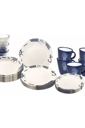 Occasione Imperdibile Kit Stoviglie Antiscivolo Sealand 6 persone