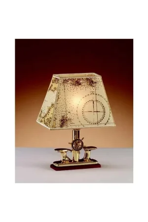 Lampada Bitta + Timone ottone. Piccola Acquista Ora