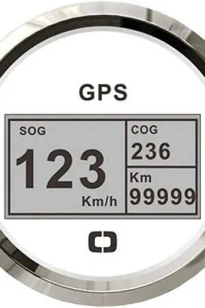 Popolare Log con bussola e totalizzatore GPS - Bianco/Lunetta Lucida