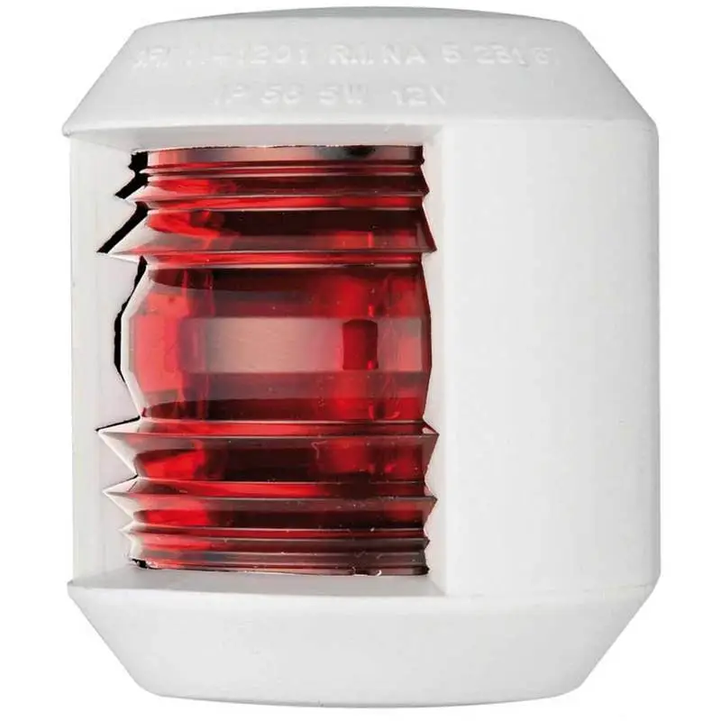 Luce di via “Utility Compact” Cassa bianca Luce rossa 112,5° Economico