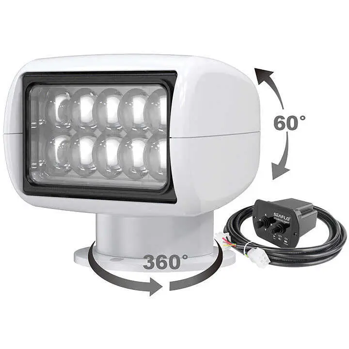 Seaflo Faro 10 Led con comando distanza - 30W12/24V Offerta Del Giorno