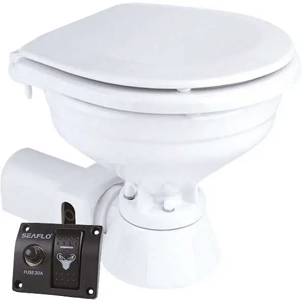 Seaflo Toilette Elettrica - Compact 24V Professionale