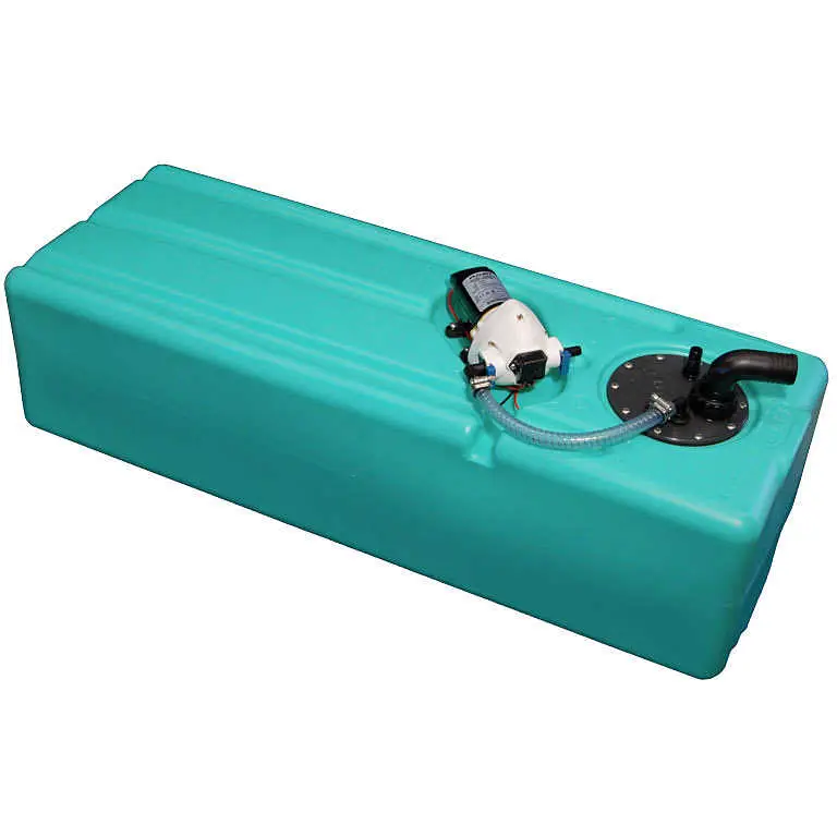 Serbatoio Acqua con pompa 12 V - 107 lt. Ultimissimo Modello