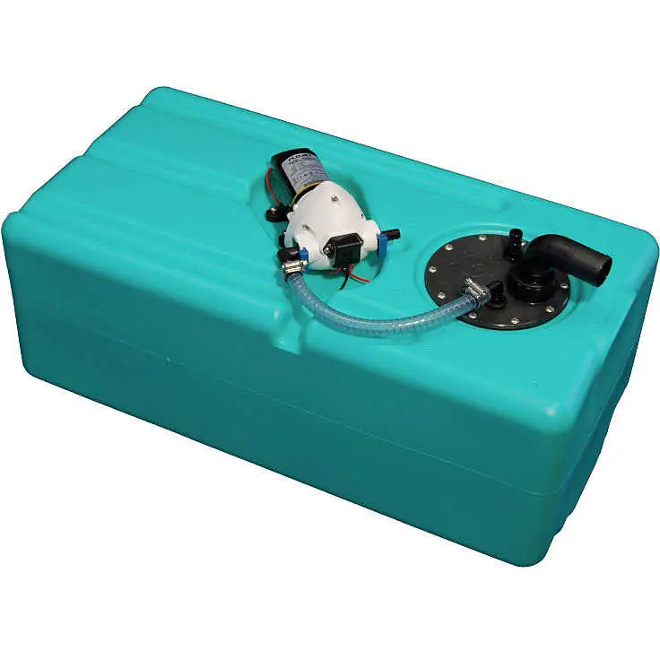 Serbatoio Acqua con pompa 12 V - 67 lt. Occasione Imperdibile