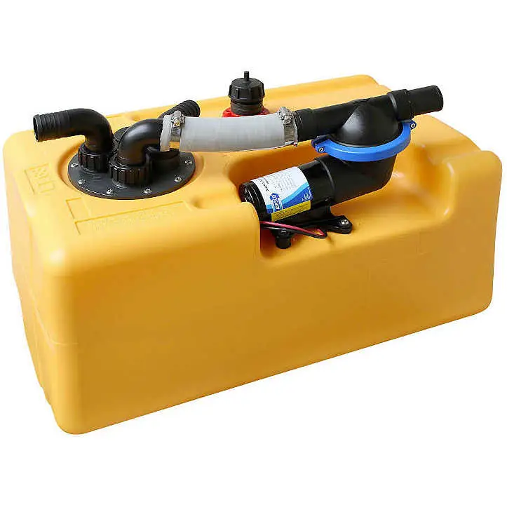 Serbatoio Acque Nere con pompa 12 V - 73 lt. Occasione