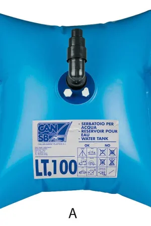 Serbatoio per Acqua Flessibile - Rettangolare lt. 100 Economico