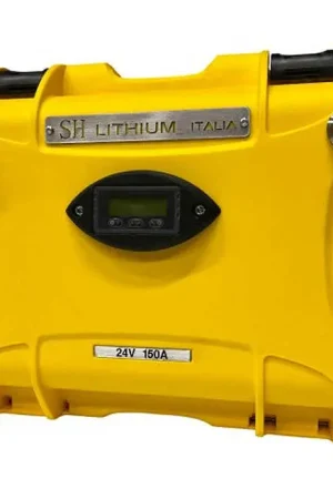SH Lithium Batteria litio NMC box impermeabile - 24 V 150 A Quantità Limitata