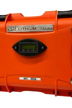 SH Lithium Batteria litio NMC box impermeabile - 36 V 150 A Pagamento Sicuro