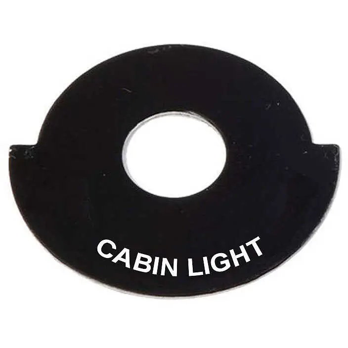 Affare Targhetta interruttore - CABIN LIGHT