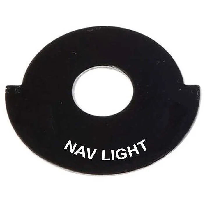 Targhetta interruttore - NAV LIGHT Compra Oggi Stesso