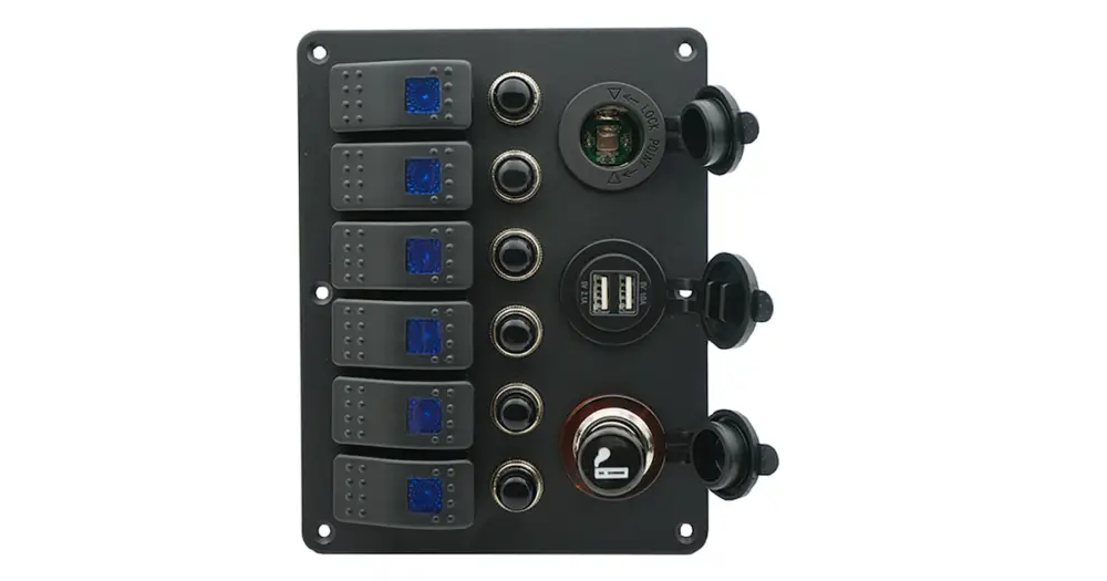 Pannello elettrico 8 interruttori riarmabili Quantità Limitata