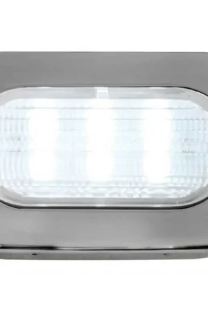 Spedito Oggi Luce di cortesia ovale 6 LED bianchi