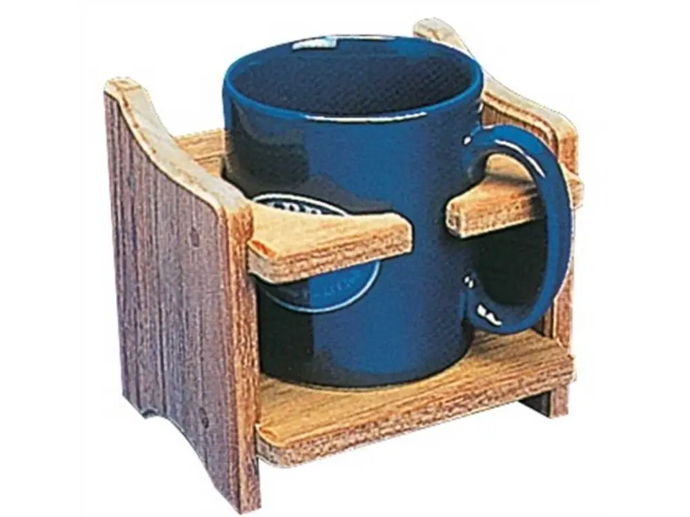 Pagamento Sicuro Portatazza o lattina Teak