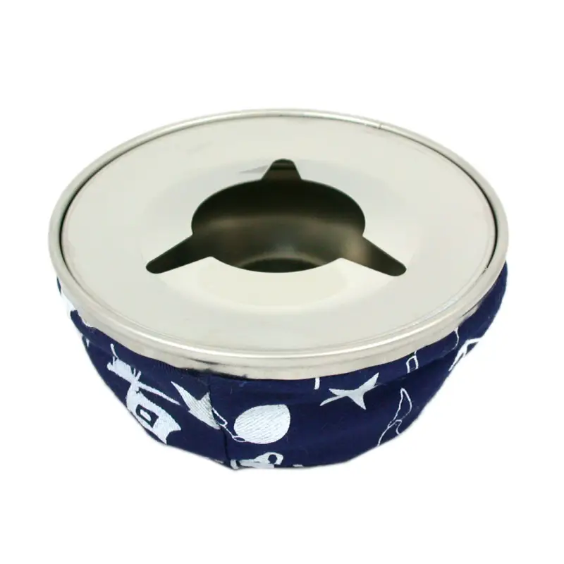 Spedizione Espresso Posacenere in acciaio inox - colore blu -