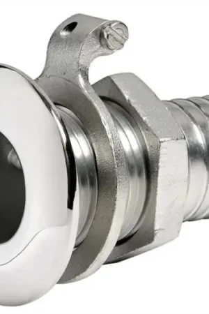 Scarico a mare in acciaio inox con portagomma Offerta Lampo